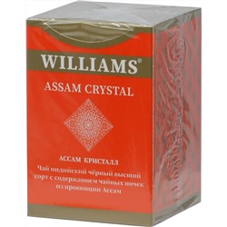 WILLIAMS. Crystal Assam. Индийский с типсами 100 гр. карт.упаковка