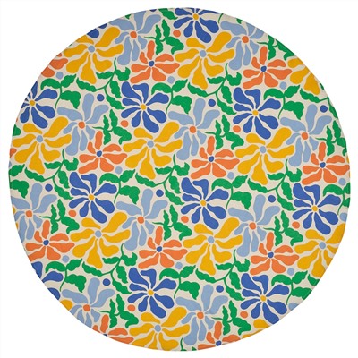 PILLERSTARR, Tischdecke, bunt rund,, 150 cm