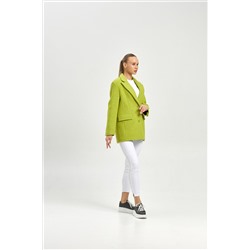 Пальто женское демисезонное 27100 лайм