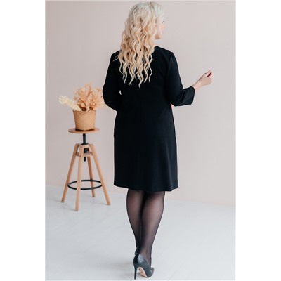 Платье ASV 2425 чёрно-красный