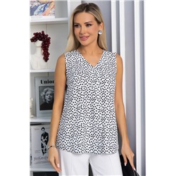 Блуза Данита (черно-белая) Б13778-16М