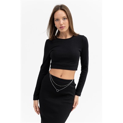 Джемпер женский 24-519L11-42 черный