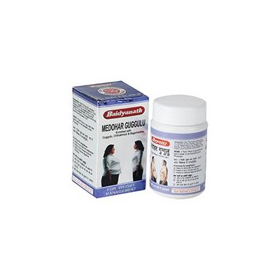 Медохар Гугул (Medohar Guggulu) 120 таб-249мг гуггла в составе - Baidyanath