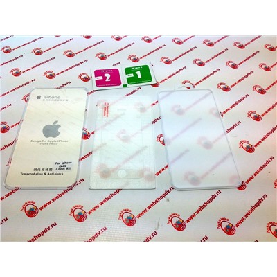 Противоударная плёнка-стекло для iPhone  5/5s