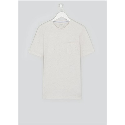 Big & Tall Textured Crew Neck T-Shirt