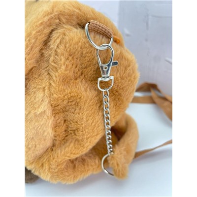 Плюшевый рюкзак "Capybara", 26*25 см