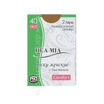 Носки женские 14С1412/8 Comfort 40 Conte 2 пары [6шт] Дроп п/а