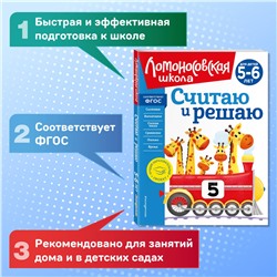 Уценка. Н. В. Володина. Считаю и решаю: для детей 5-6 лет (новое оформление)