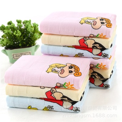 Double-layer gauze crayons, children's sweat towel, wholesale