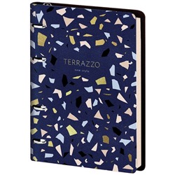 Тетрадь на кольцах А5, 80л. ЛАЙТ, кожзам, Greenwich Line "Vision. Italia Terrazzo", тон. блок