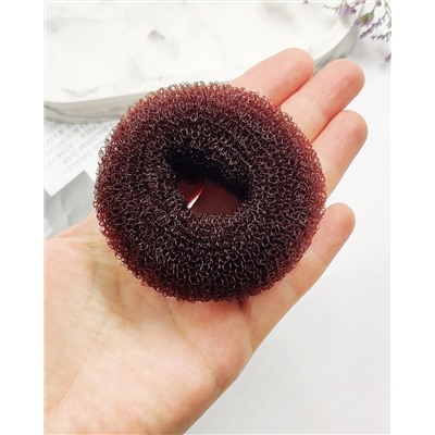 Бублик для волос Коричневый (6см)