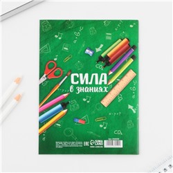 Блокнот-раскраска на выпускной «Выпускник покоряй мир!» формат А6+ , 12 листов