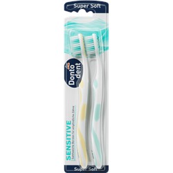Dontodent Zahnbürste sensitive super soft Зубная щётка супермягкая для чувствительных зубов Набор 2 шт.