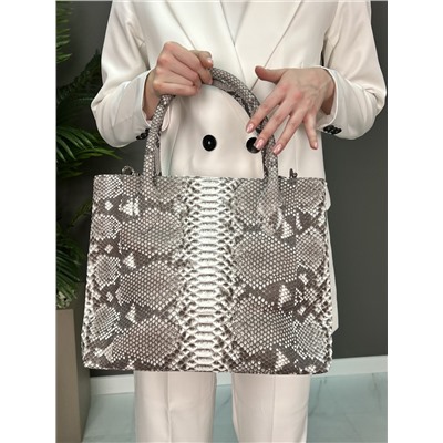 Сумка женская из кожи питона