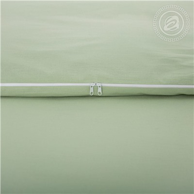 Пододеяльник из поплина Фисташковый Арт Дизайн