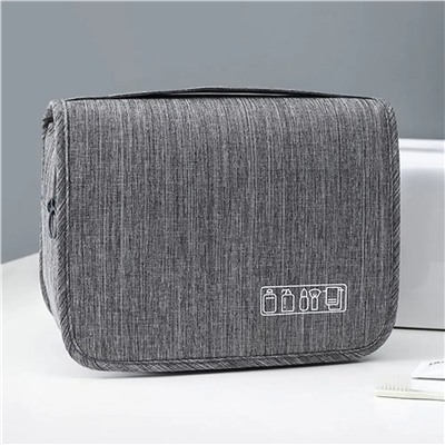Kristaller Косметичка дорожная Travel hook classic, серый