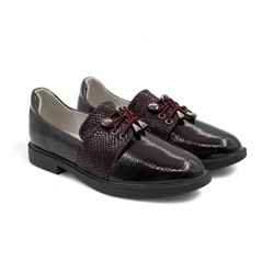 Туфли АЕ505-35 бордовые п/п
