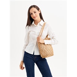 JS-992-61 бежевая сумка женская Jane's Story