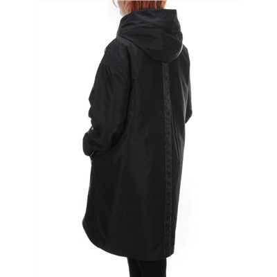 2122 BLACK Куртка демисезонная женская Parten (50 гр. синтепон)