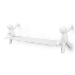 Полка Buddy, 46х15 см, белая