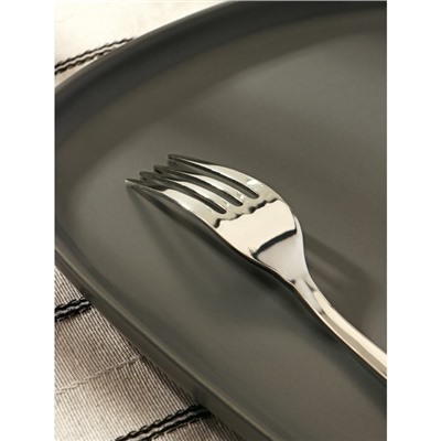 Вилка столовая Magistro «Эми», h=20.5 см, нержавеющая сталь, серебристая