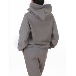 006 GRAY Костюм спортивный зимний женский (95% хлопок, 5% полиэстер)