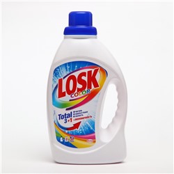 Жидкое средство для стирки Losk Color, гель, для цветных тканей, 1,3 л