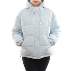 H24-088 LT. BLUE Куртка демисезонная женская (120 гр. холлофайбер)