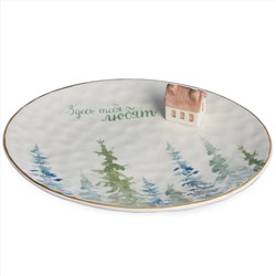 БЛЮДО ОВАЛЬНОЕ КОЛЛЕКЦИЯ "CHALET" 30*24,5*6,5 СМ