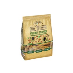 «Nina Farina», хлебные палочки с семенами льна и подсолнечника, 160 г