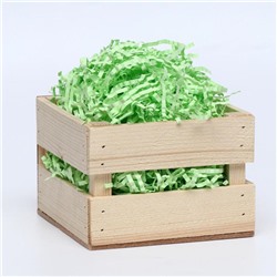 Наполнитель бумажный для подарков, салатовый, 100 г