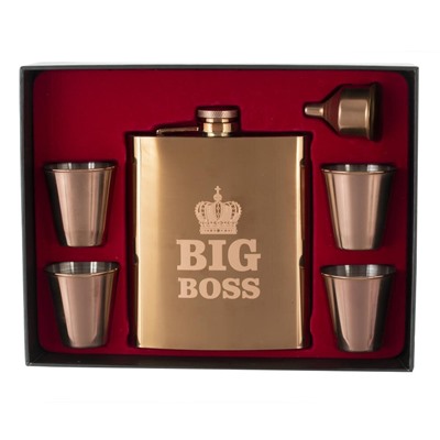 Набор с фляжкой 450 мл, 6 в 1, L27 W21 H6 см