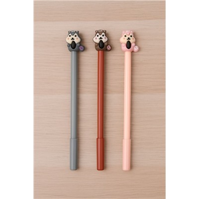 Ручка "Hamster and a seed", mix