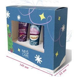 Набор подарочный новогодний NEO CARE «MAGIC NIGHT»
(Neo Care Несмываемая ночная маска для лица "Matcha latte", 30мл; Neo Care Несмываемая ночная маска для лица "Acai Bowl", 30мл; Neo Care Противовоспалительная маска с эффектом сияния Cosmic glaze, 30мл) АКЦИЯ!