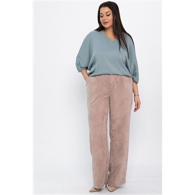 Брюки вельветовые Брауни (бежевые) Б14830-25М