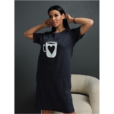 Туника "Кофе" графит