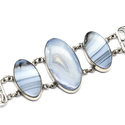 Браслет агат тиманский 21см.