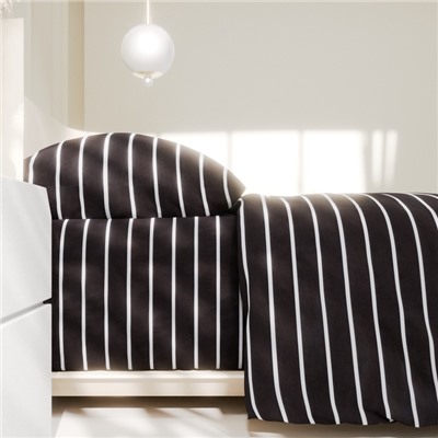 Постельное бельё Этель 2 сп Black stripes 175х215 см, 200х220 см, 70х70 см-2 шт, 100% хлопок, поплин