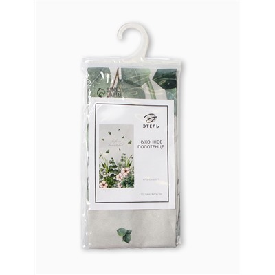 Полотенце "Этель" Eucalyptus 40х73 см, 100% хл, саржа 190 г/м2