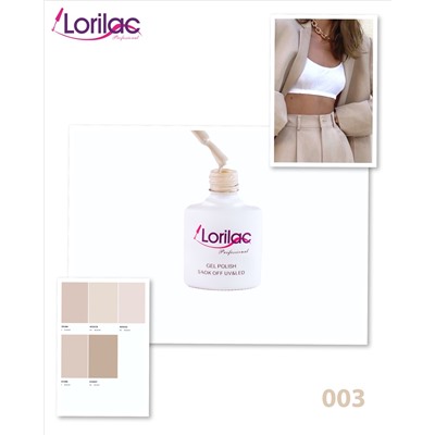 Гель лак Lorilac Professional № 3 10 ml