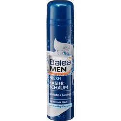 Balea MEN fresh Rasierschaum Пена для Бритья с Маслом Авокадо, 300 мл