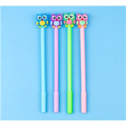 Ручка "Multicolored owl", mix