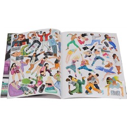 Альбом с наклейками "Create your Dance House" (048479/008479)