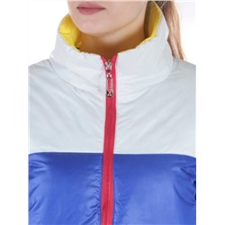 9023 WHITE/BLUE/RED Куртка демисезонная ZJW