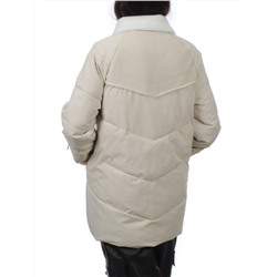 S24-263 BEIGE Куртка демисезонная женская (100 гр. холлофайбер)
