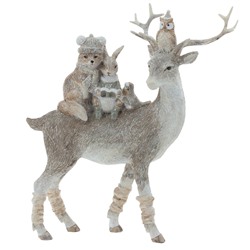GAEM Фигурка декоративная "Олень", L20 W9 H24 см