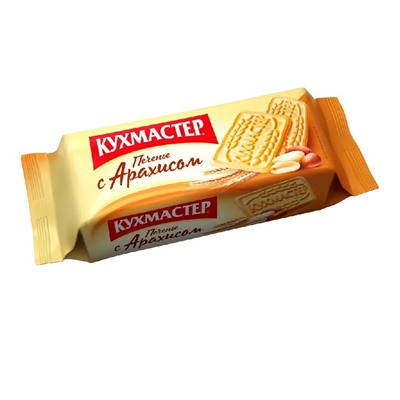 Печенье "С арахисом" сахарное 170 г