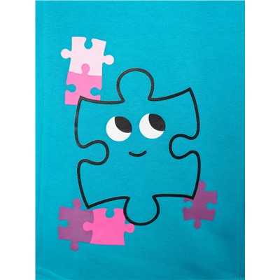 Комплект для девочки: толстовка, брюки