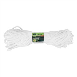 Шнур хозяйственный, D 4 мм, L 25 м, полиэфирный Сибртех