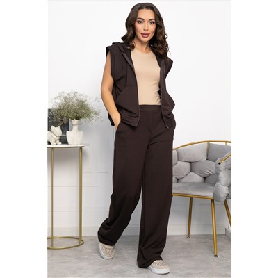 Брюки Райли (горький шоколад) Б14140-25М